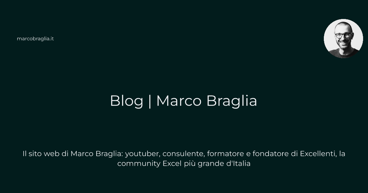 Blog marco braglia